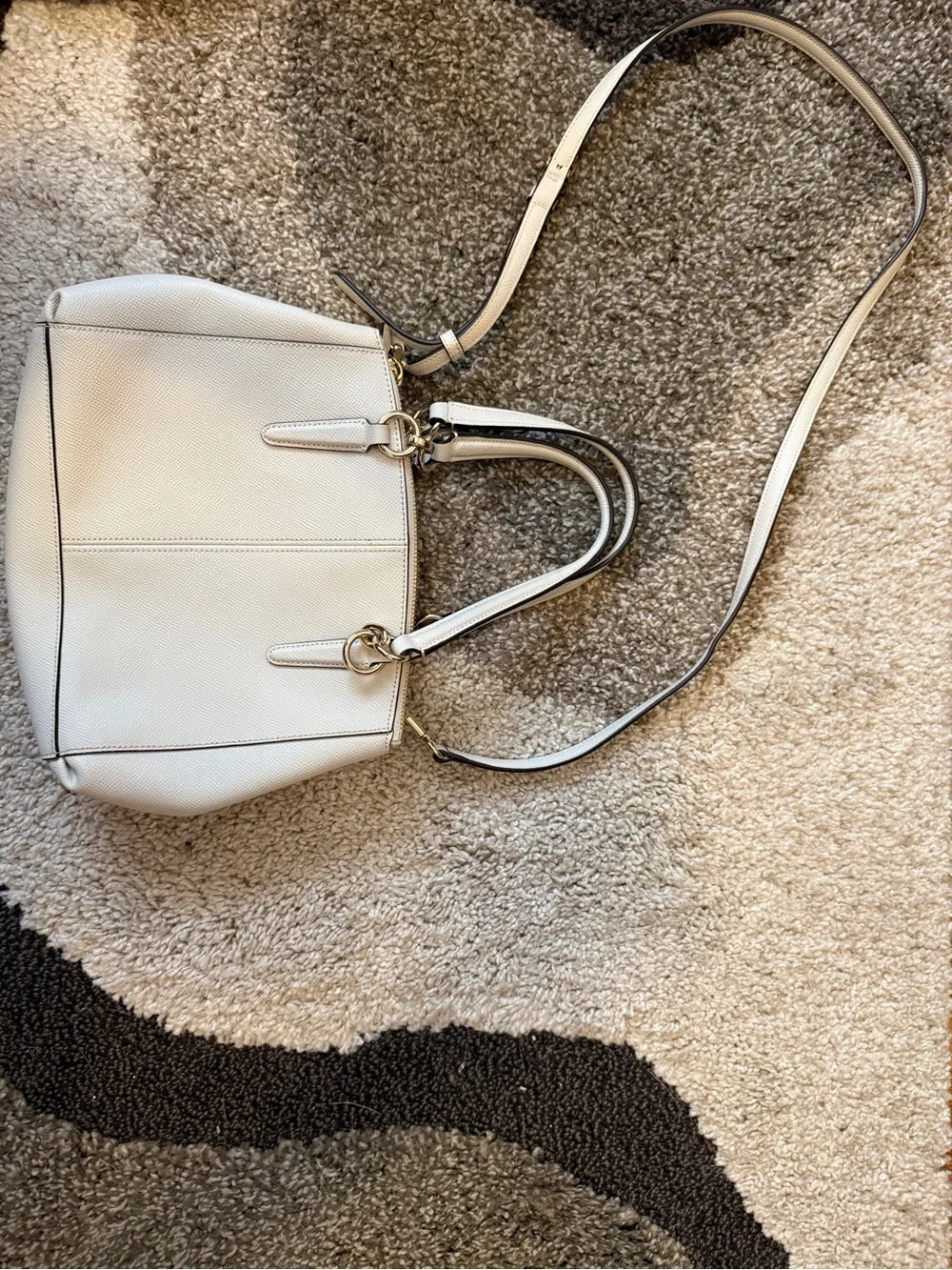 Coach pebble leather